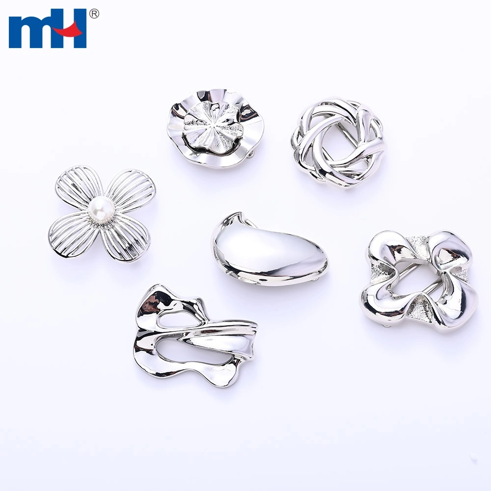 Khóa cài váy bằng kim loại, đường kính trong 30 x chiều dài 45 x chiều rộng 42mm