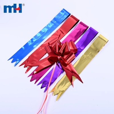 Metallic PP Paper Pull Bow Ribbon
