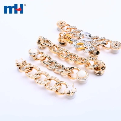 Beaded Plastic Shoe Chain