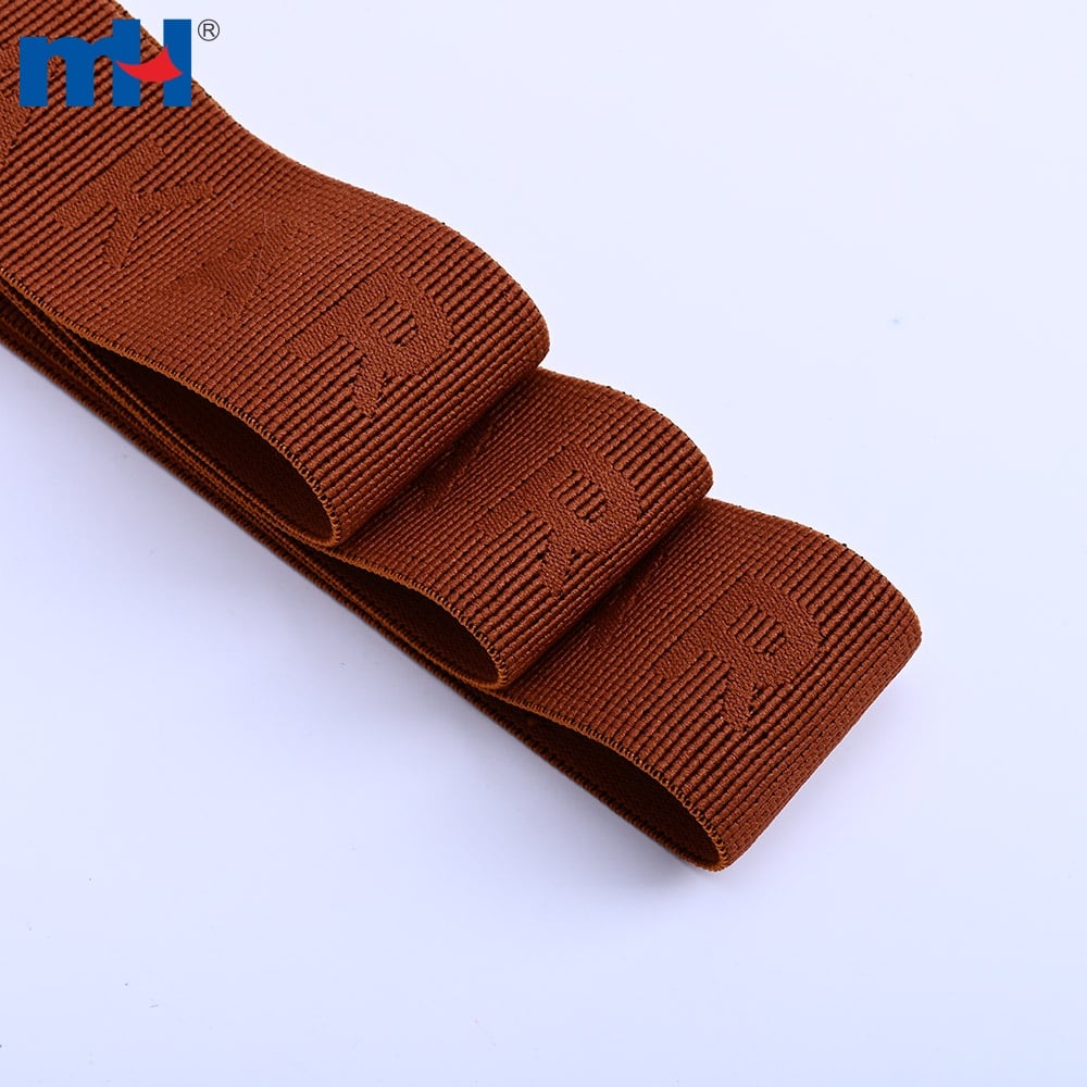 Details zum breiten, gewebten Nylon-Spandex-Elastikband