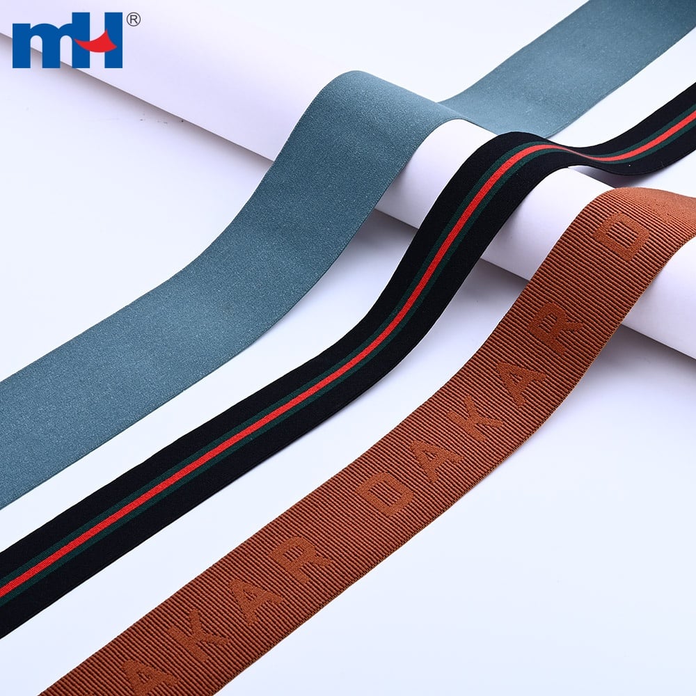 Breites, gewebtes elastisches Gurtband aus Nylon und Spandex