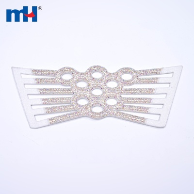 Phần trên của giày dây đính đá nhiệt