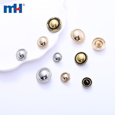 Alloy Shank Button