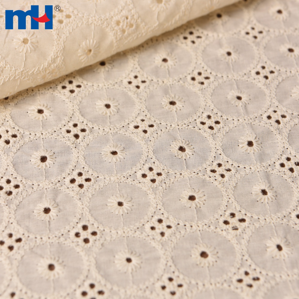eyelet lace fabric