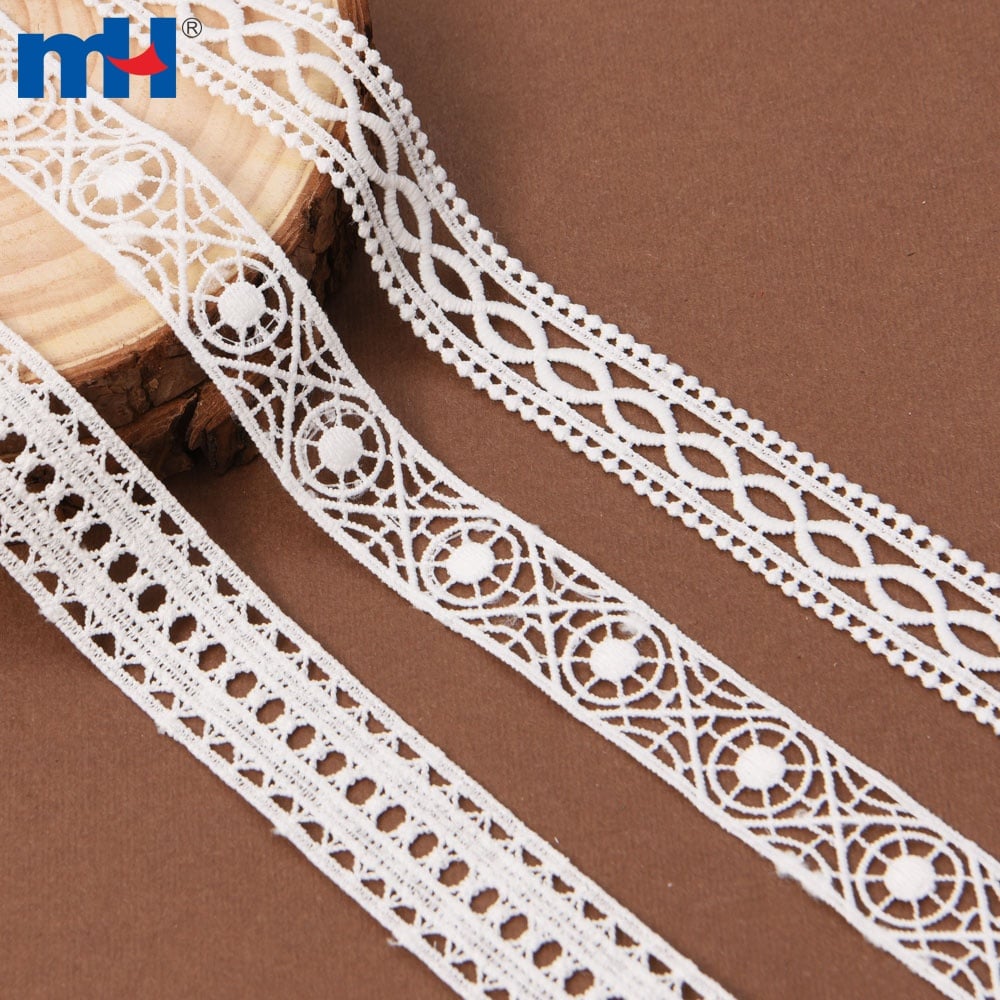Custom Design Polyester Chemical Lace Trimming