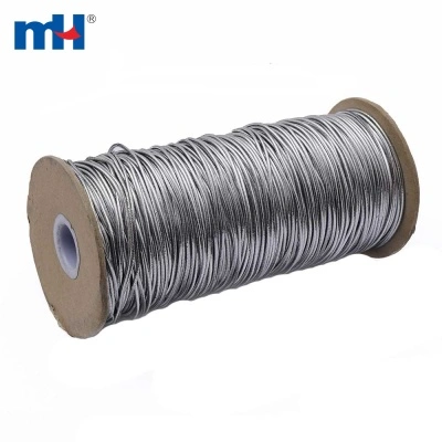 1.5mm Metallic Rubber Elastic Cord