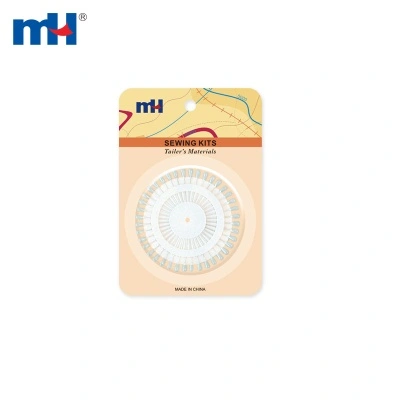 4*4*38mm 40pcs Pearl Head Pin in Blister Pack