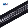 #5 Plastic Reflective Tape Zipper Long Chain