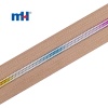 #7 Nylon Multi-color Teeth Zipper Long Chain