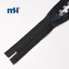 closed end rhinestone zipper
