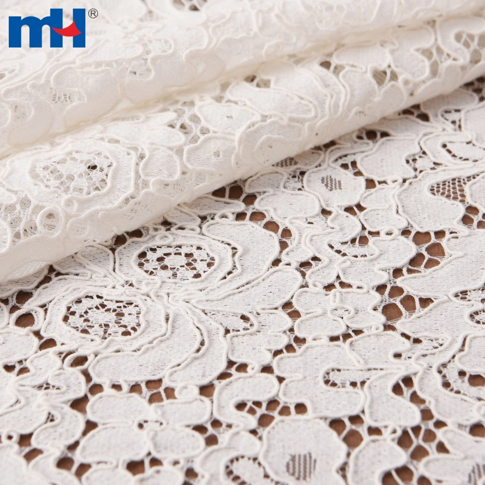 Eyelash Nylon Cotton Stretch Spandex Lace Fabric