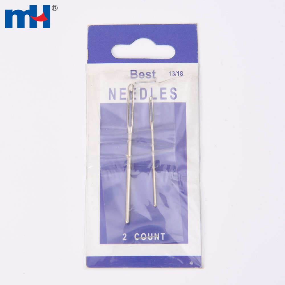 MH Supplier 13/18 Large Eye Blunt Yarn Needle Kit 2 Count