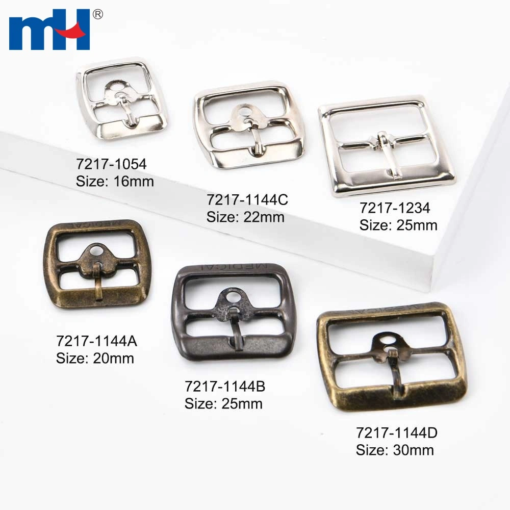 Lot De 4 Boucles Ceinture Métal Argentées 1 Pouce - Roulette Avec Griffes Pour Cuir