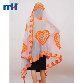 Embroidery Scarf