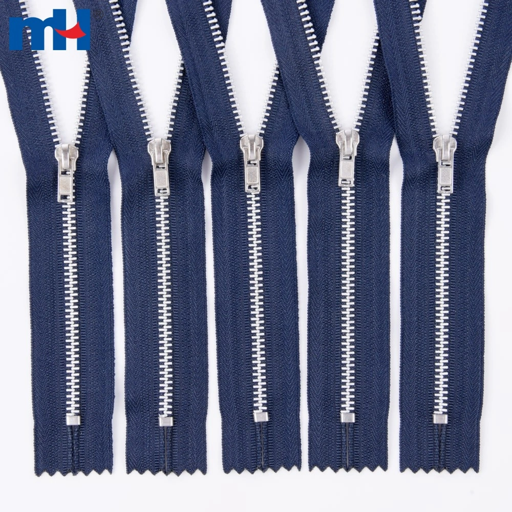 4 Aluminum Pants Pocket Zippers for Sales