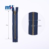 brass zipper