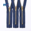 Two Way Skin Metal Separating Zipper With Anti Brass Pull and