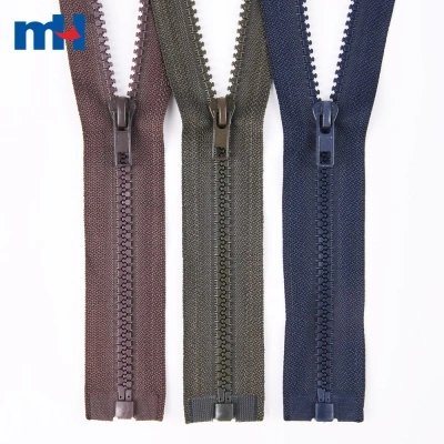 #5 Molded Separating Zippers