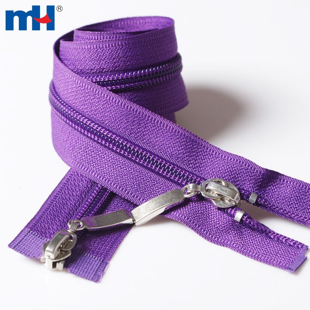 5 Nylon Coil TwoWay Separating Zipper Supplier