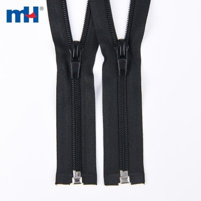 #8 Nylon Zipper Open Ended