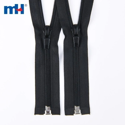 #8 Nylon Zipper Open Ended