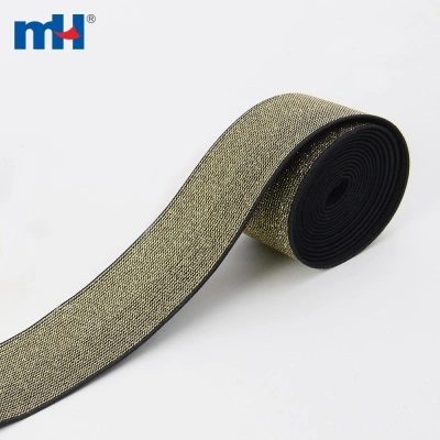 2 Inch Metallic Elastic Band