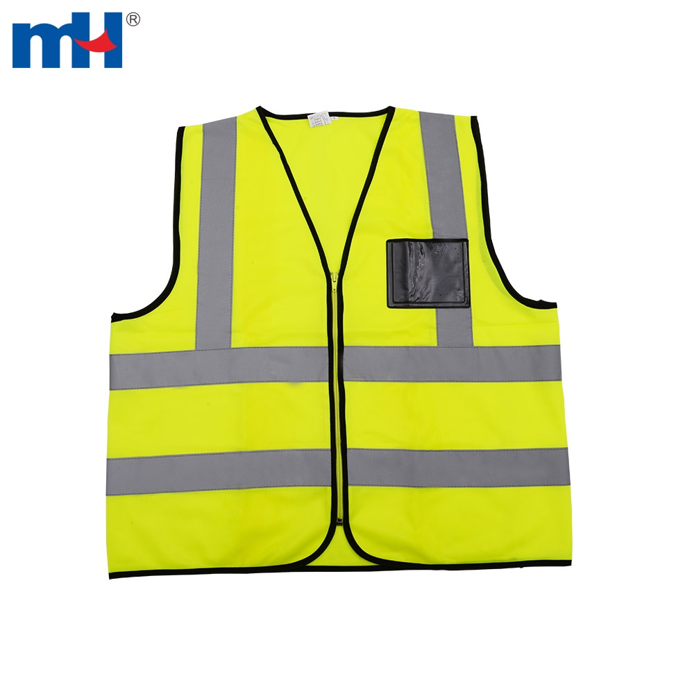 High Visibility Yellow Safety Workwear Vest