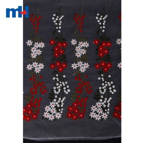 Embroidery Guipure Organza Lace Fabric