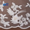 Embroidered Beads Lace Fabric
