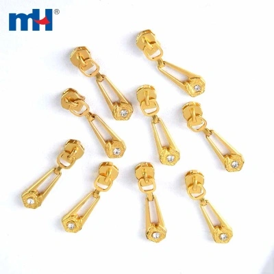 #5 Metal Diamond Zipper Slider