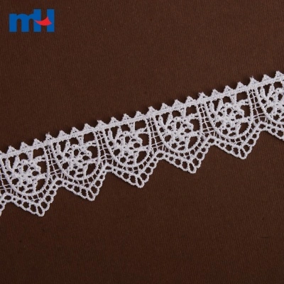 cotton chemical lace embroidery