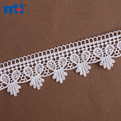 embroidery design chemical lace trim