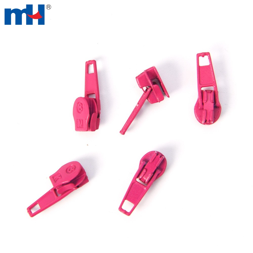 No.3 Non Lock and Auto Lock Sliders for Nylon Zipper