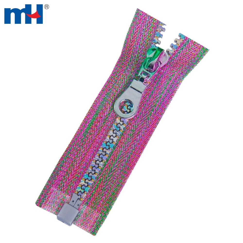 cremallera de cinta multicolor