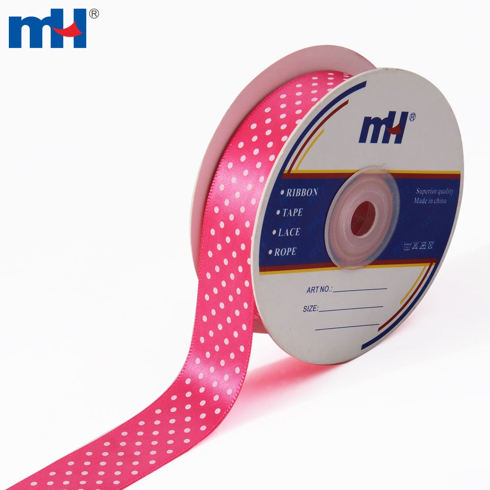 Ribbon: Polka Dot: 25mm