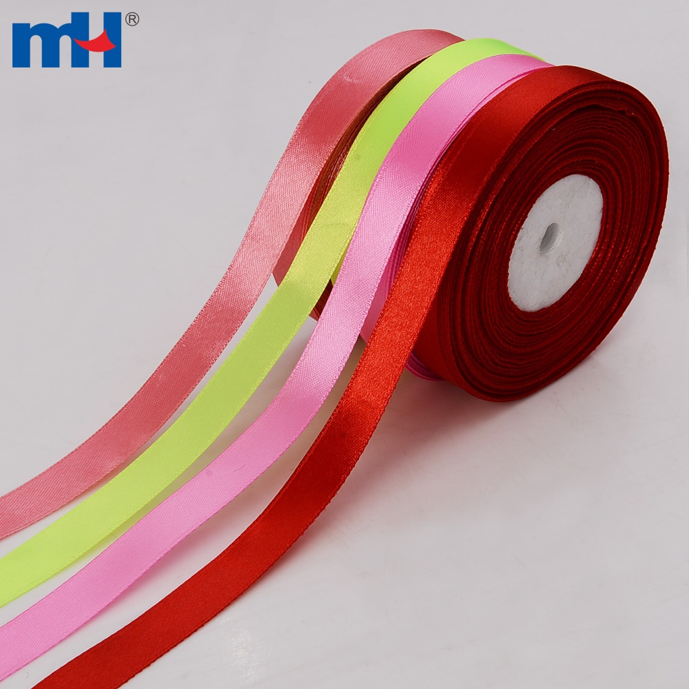 single sided satin ribbon
