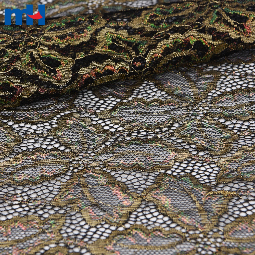 metallic lace fabric