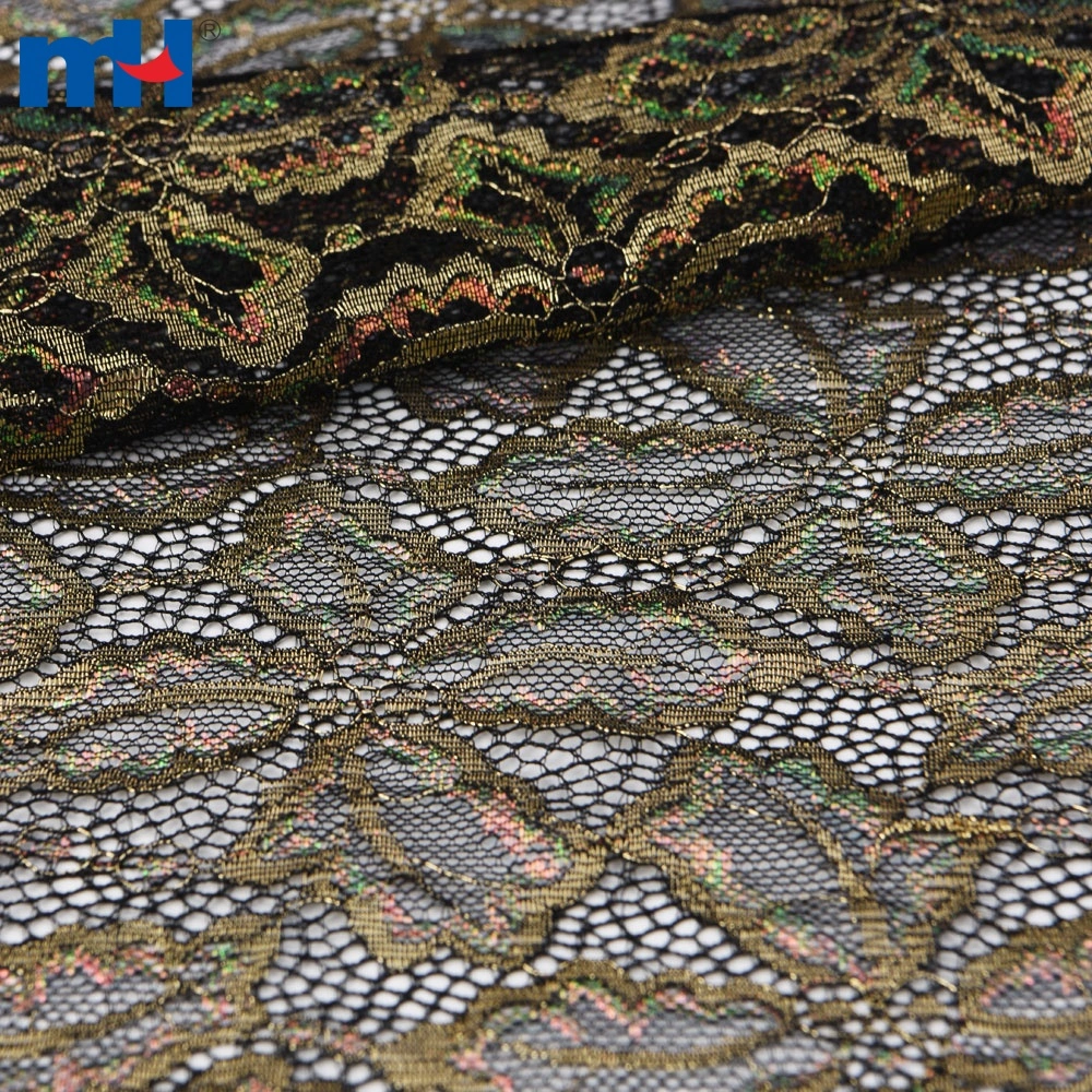 metallic lace fabric