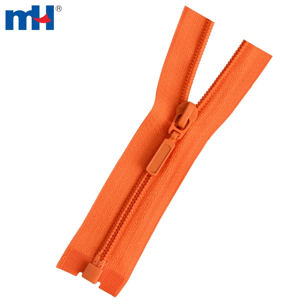 24 Inch (60cm) #5 Open End Nylon Coil Zippers Molding Pin & Box