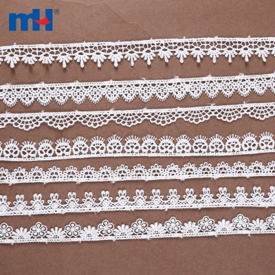 Ivory Guipure Lace Trim
