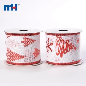 Wired Burlap Ribbon