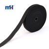 20mm Black Knitted Elastic Tape