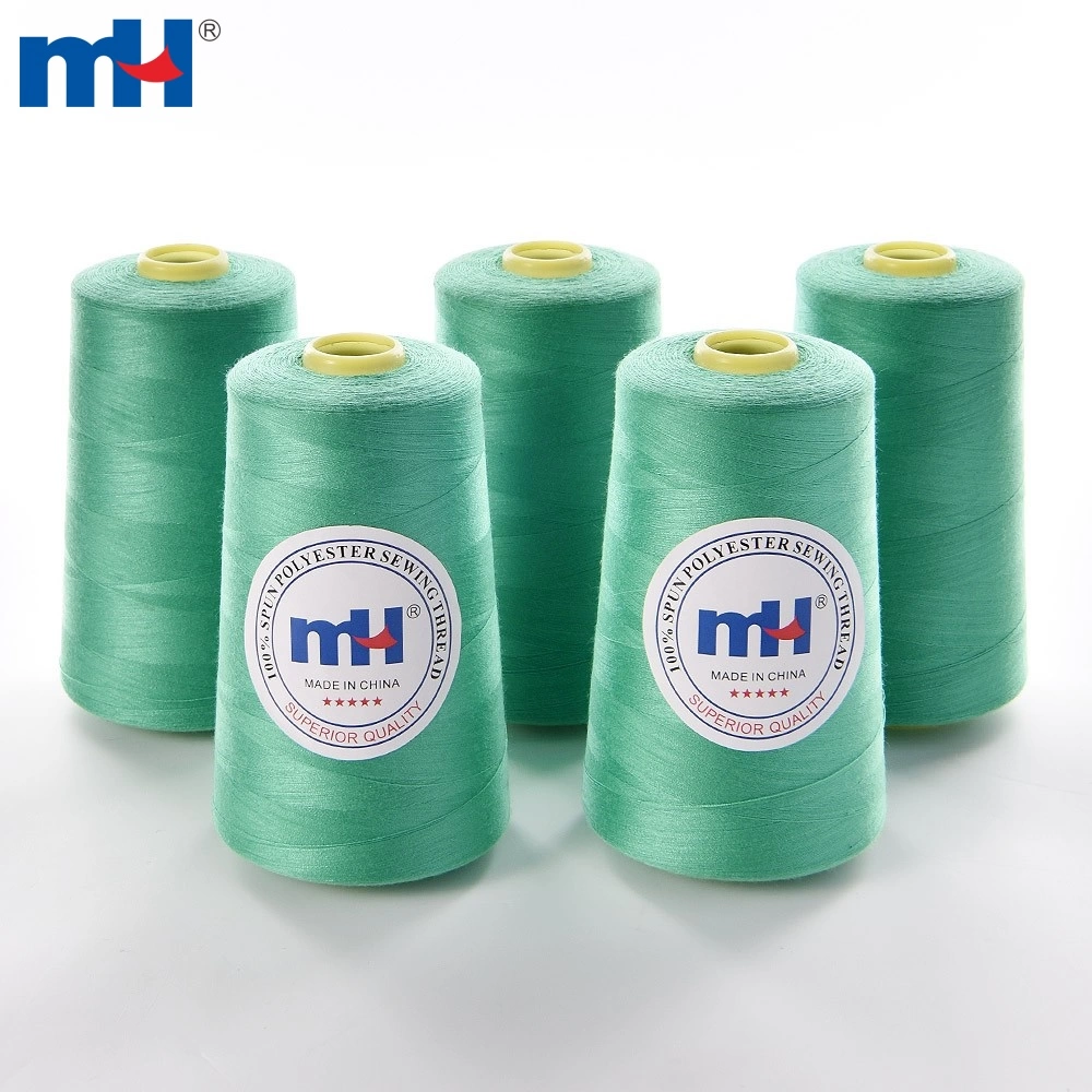 Dyed 100% Spun Polyester Sewing Thread for Sewing Machine from