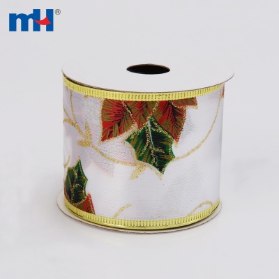Wired Maple Leaf Ribbon