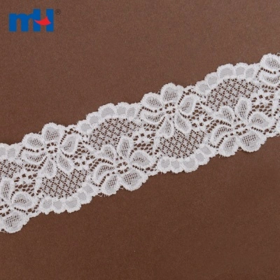 Elastic Nylon Tricot Lace Trim
