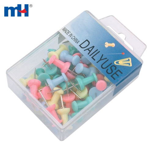 Colorful Stationery Office Thumb Tack Push Pins