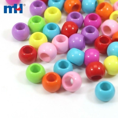 Acrylic Pony Beads