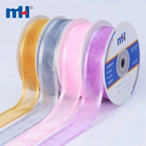 25mm Ribbon Edge Organza Ribbon
