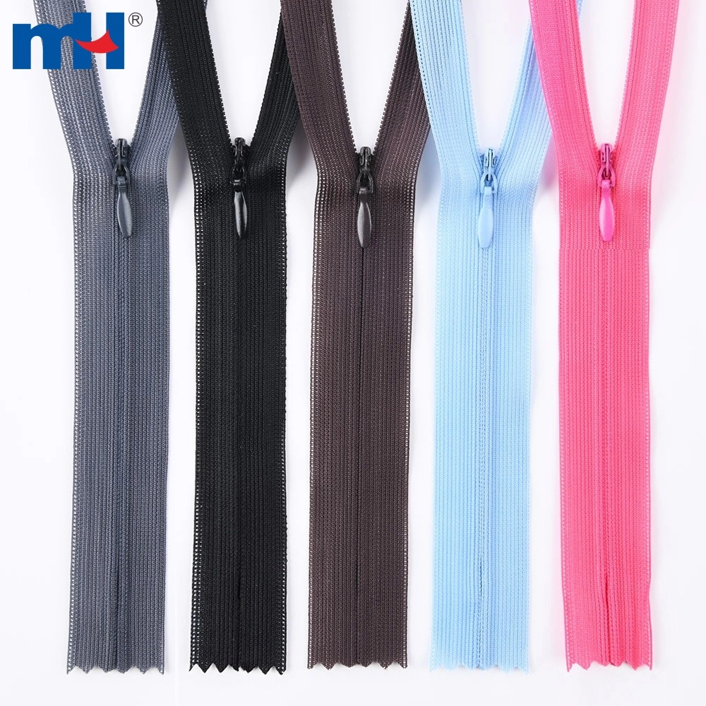 3 Invisible Lace Tape Close End Zipper for Dress Skirt