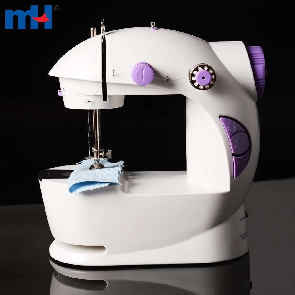 Portable Mini Sewing Machine with Double Thread - China Sewing Machine,  Cloth Sewing Machine